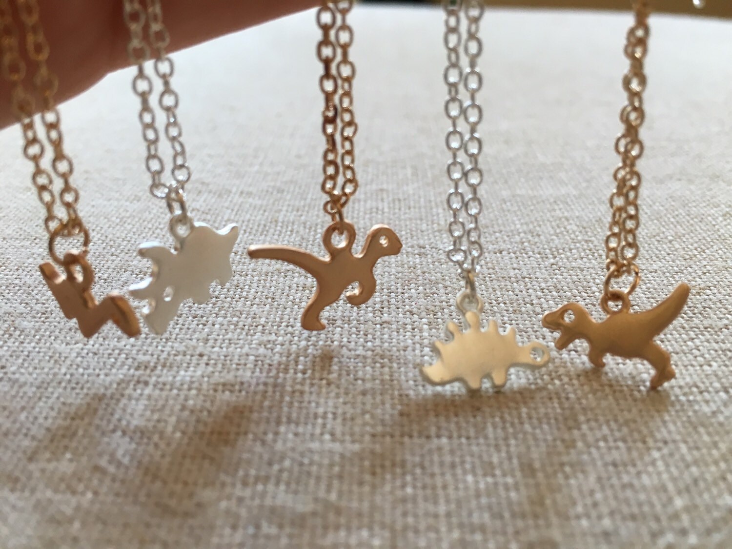 Dinosaur Necklaces /Minimalist Jewelry/ TRex Necklace/ Zooz