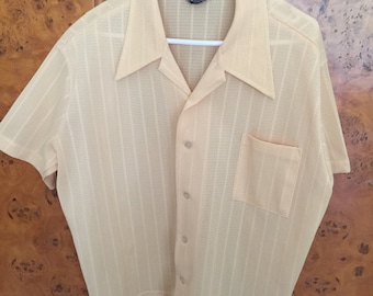 Rockabilly Mens 'Kramer' Bowling Vintage Shirt