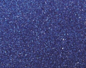 Navy Blue Colored Sand ~ 12oz (1 cup vol.) Navy Blue Unity Sand ~ Navy Blue Wedding Sand ~ Navy Blue Sand ~ Navy Blue Craft Sand ~