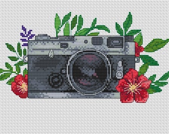 Hipster cross stitch | Etsy