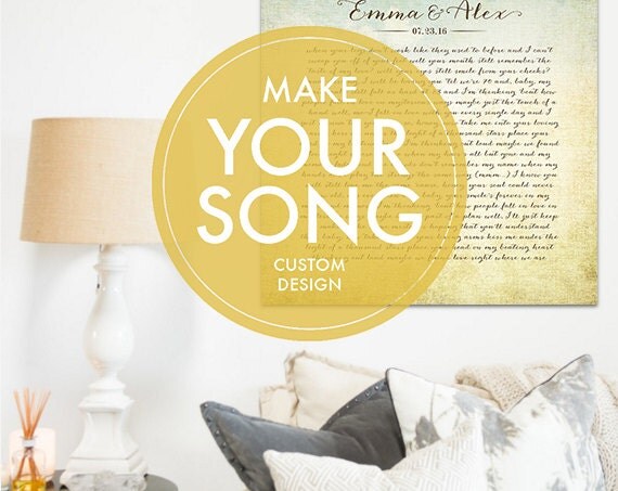 make-your-own-song-lyric-art-song-lyrics-wall-by-laurenmaryhome