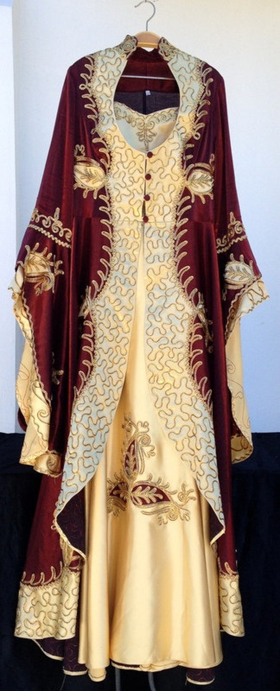 Traditional turkish wedding suit Bridal Turkish Kaftan 