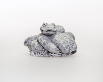 Handmade Statuette Snake made of Marble