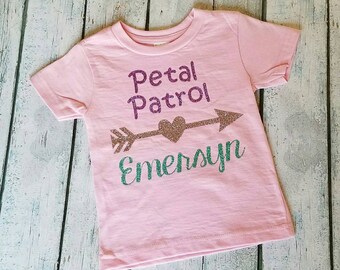 Petal Patrol Shirt / Flower Girl Shirt / Wedding / Flower Girl Gift / Petal Patrol gift