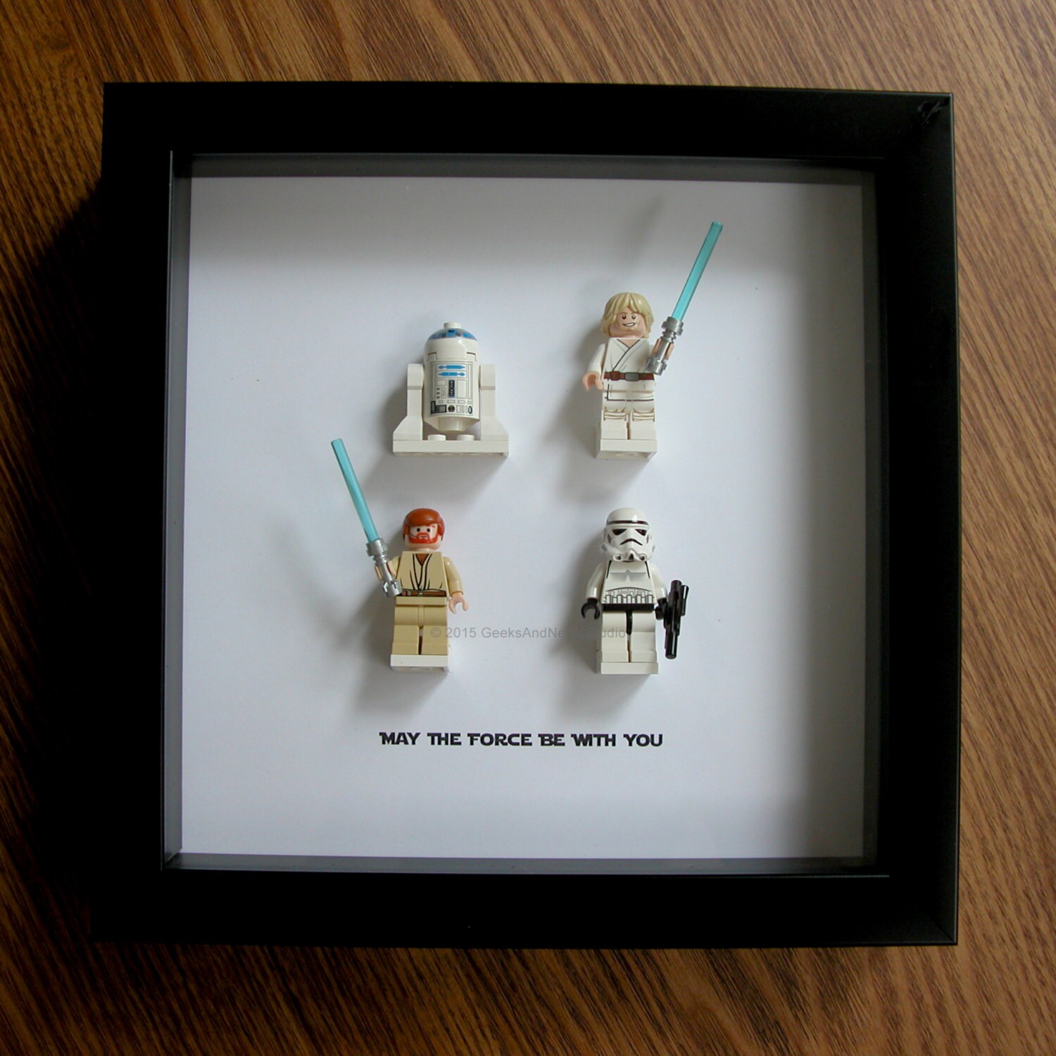 lego star wars framed pictures