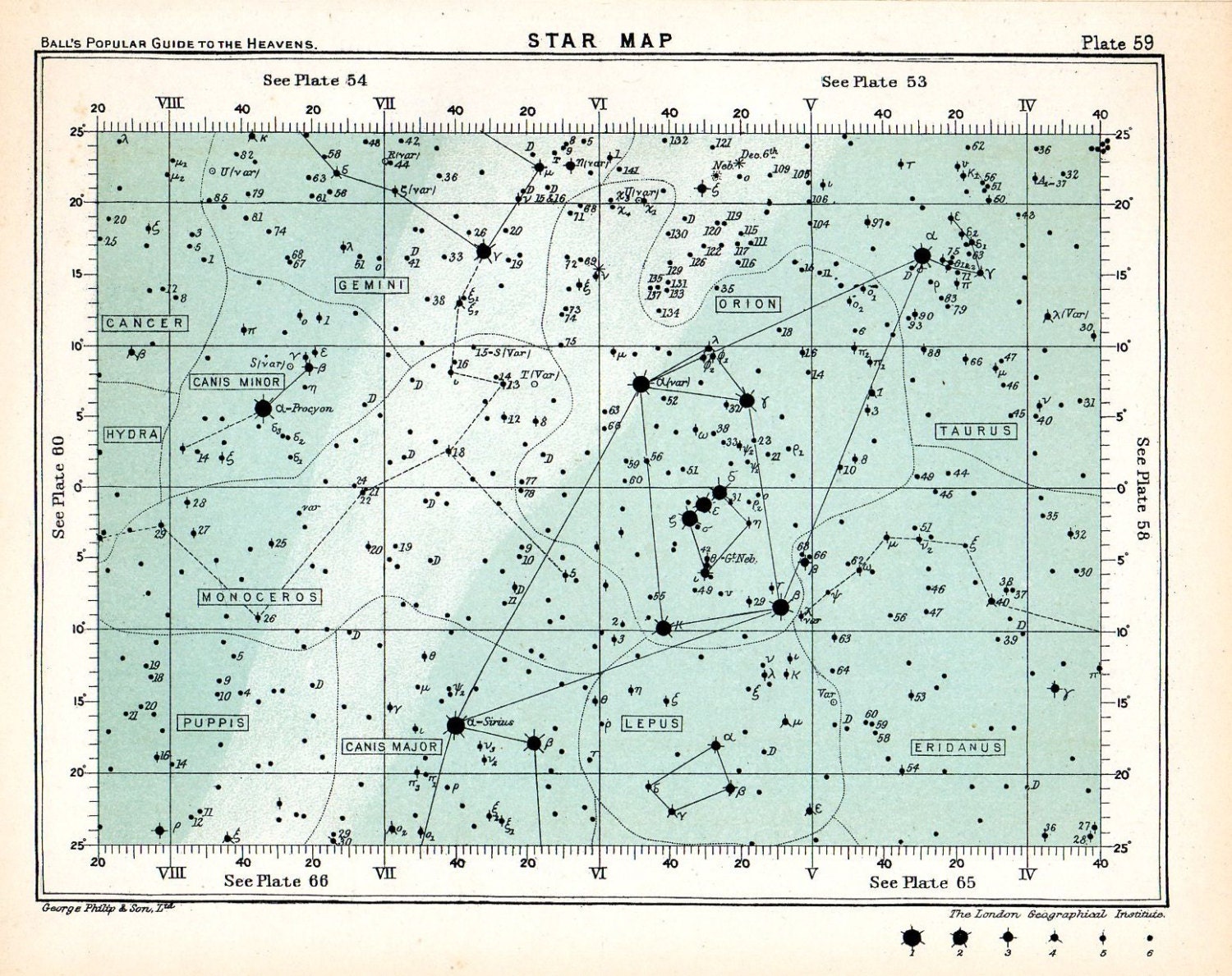 Star chart звездная карта