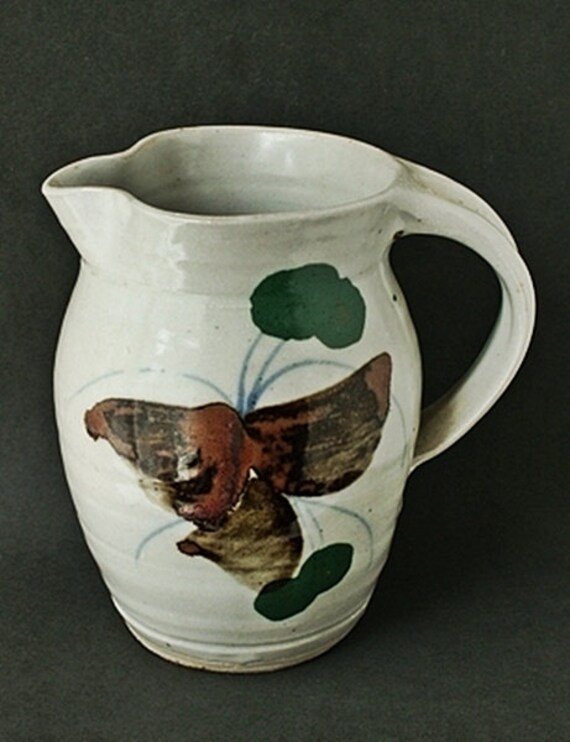 Rashleigh Pottery Jug Cornish Studio by redruthcollectables