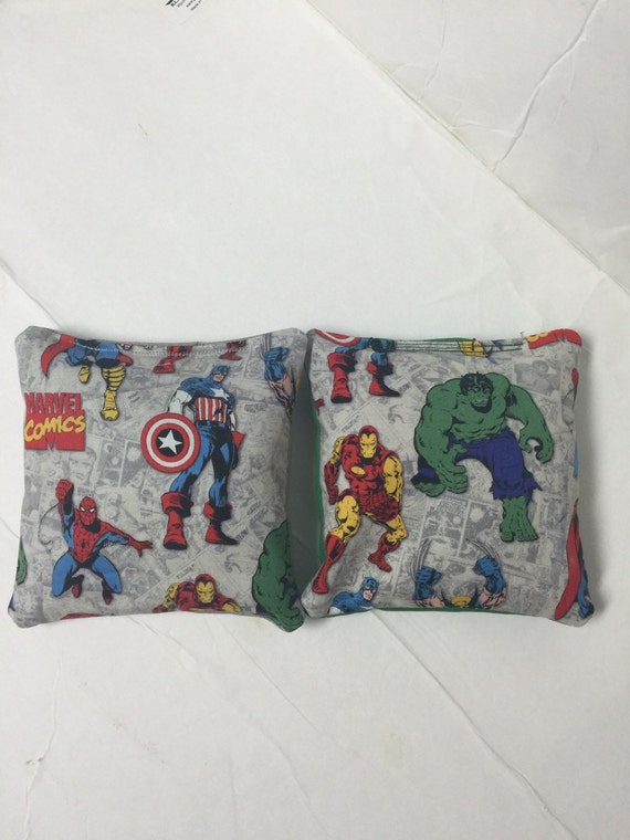 Marvel Cornhole Bags Hulk Bean Bags Captain by