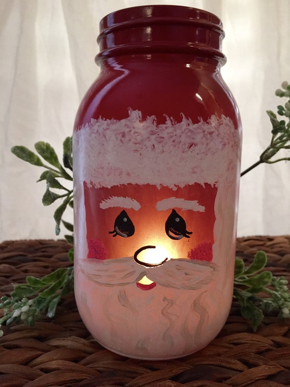 Mason Jar Candle Holder