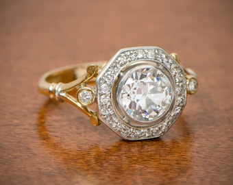 Edwardian Engagement Ring. Circa 1900