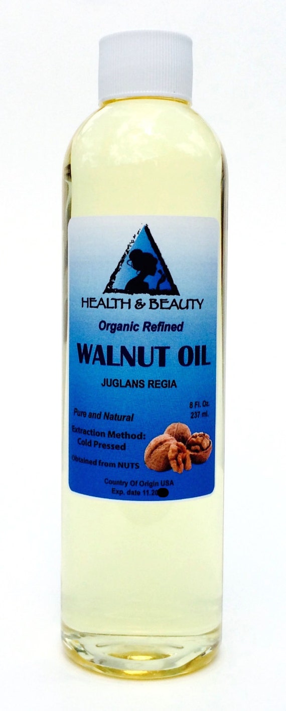 8 oz WALNUT OIL ORGANIC Carrier Cold Pressed by HBOilsCenter
