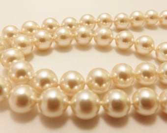 Jostens Sterling Silver Faux Pearl Necklace