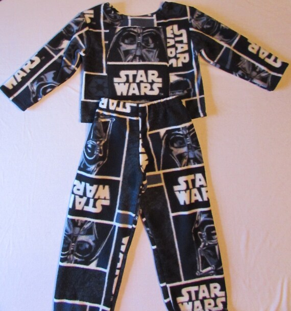 Pajama set / Star Wars / fleece / sizes 1/2T to XL men