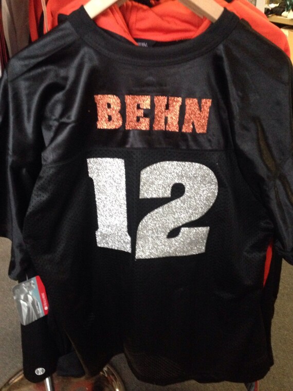 Name on back of shirt