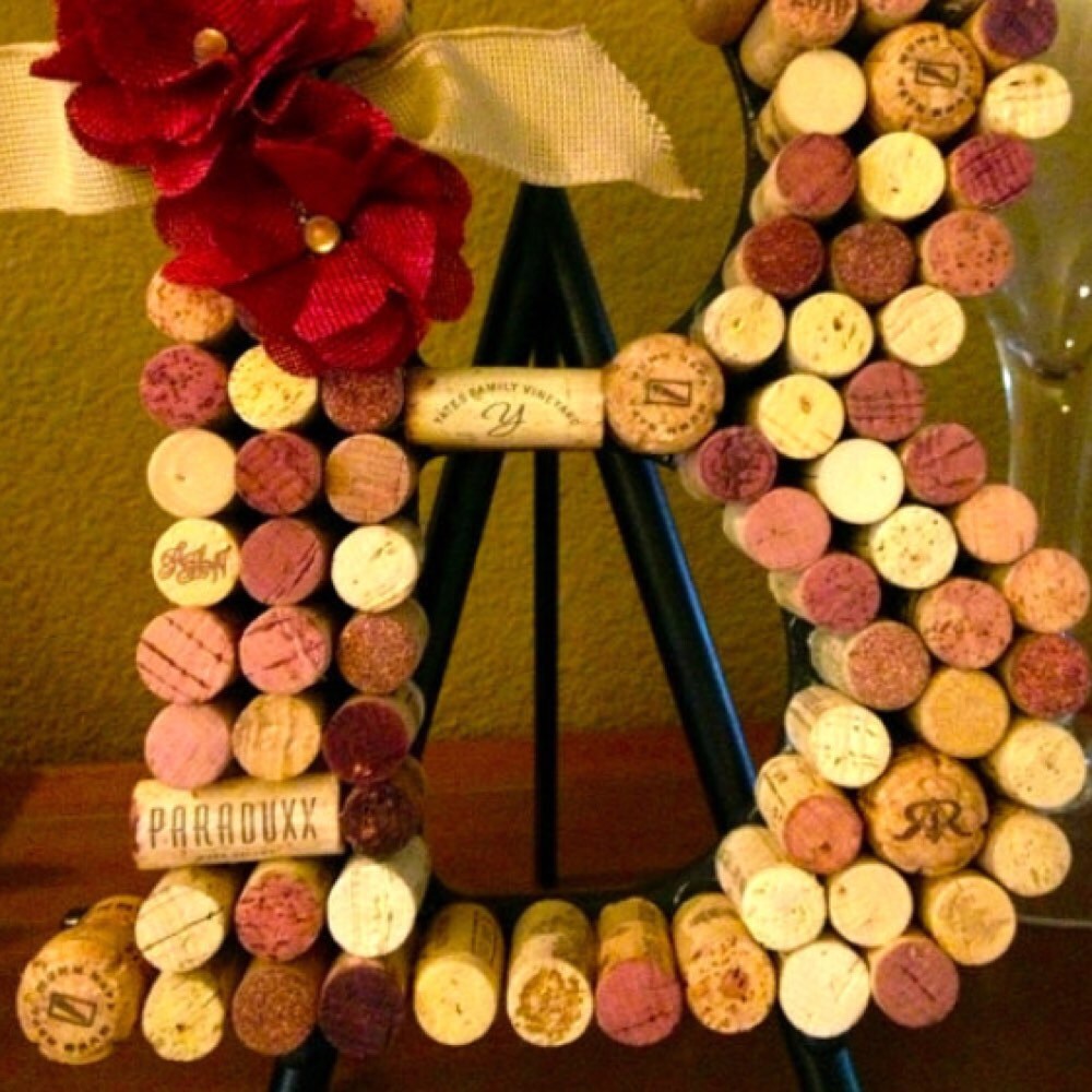 Wine cork board