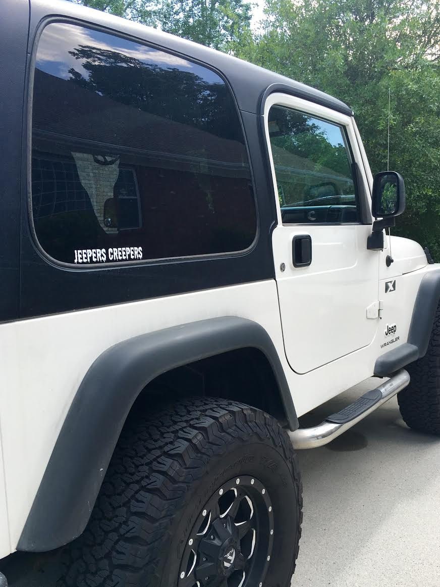 Jeepers Creepers Vinyl Sticker by CooperBerryDesigns on Etsy