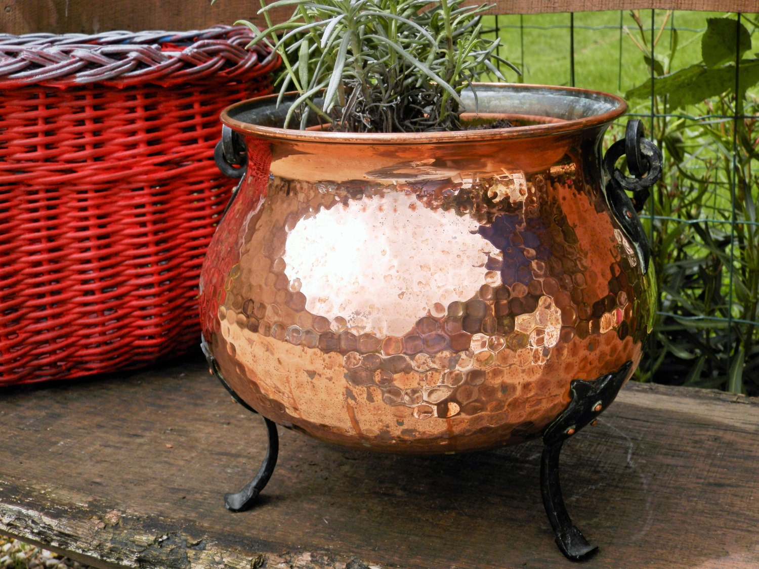 Copper Outdoor Pots