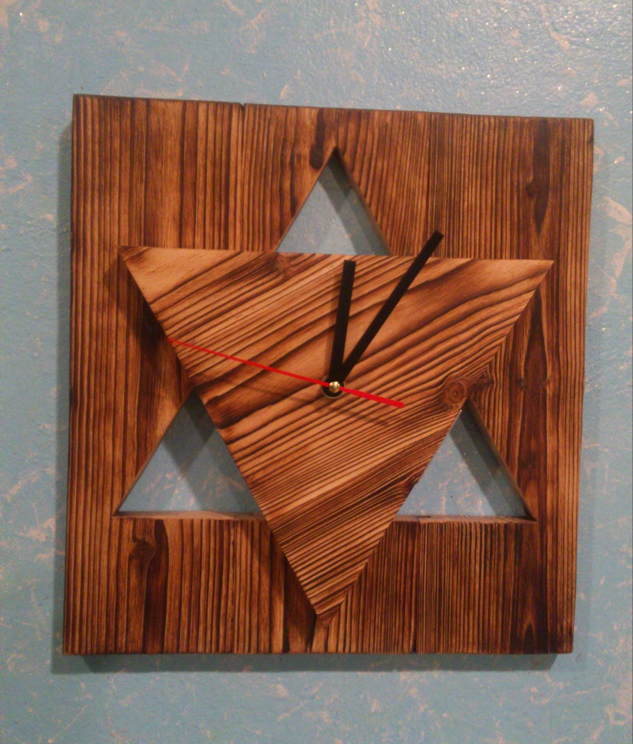 Wall wood clock design Clocks modern wood by Mullerdesigns1