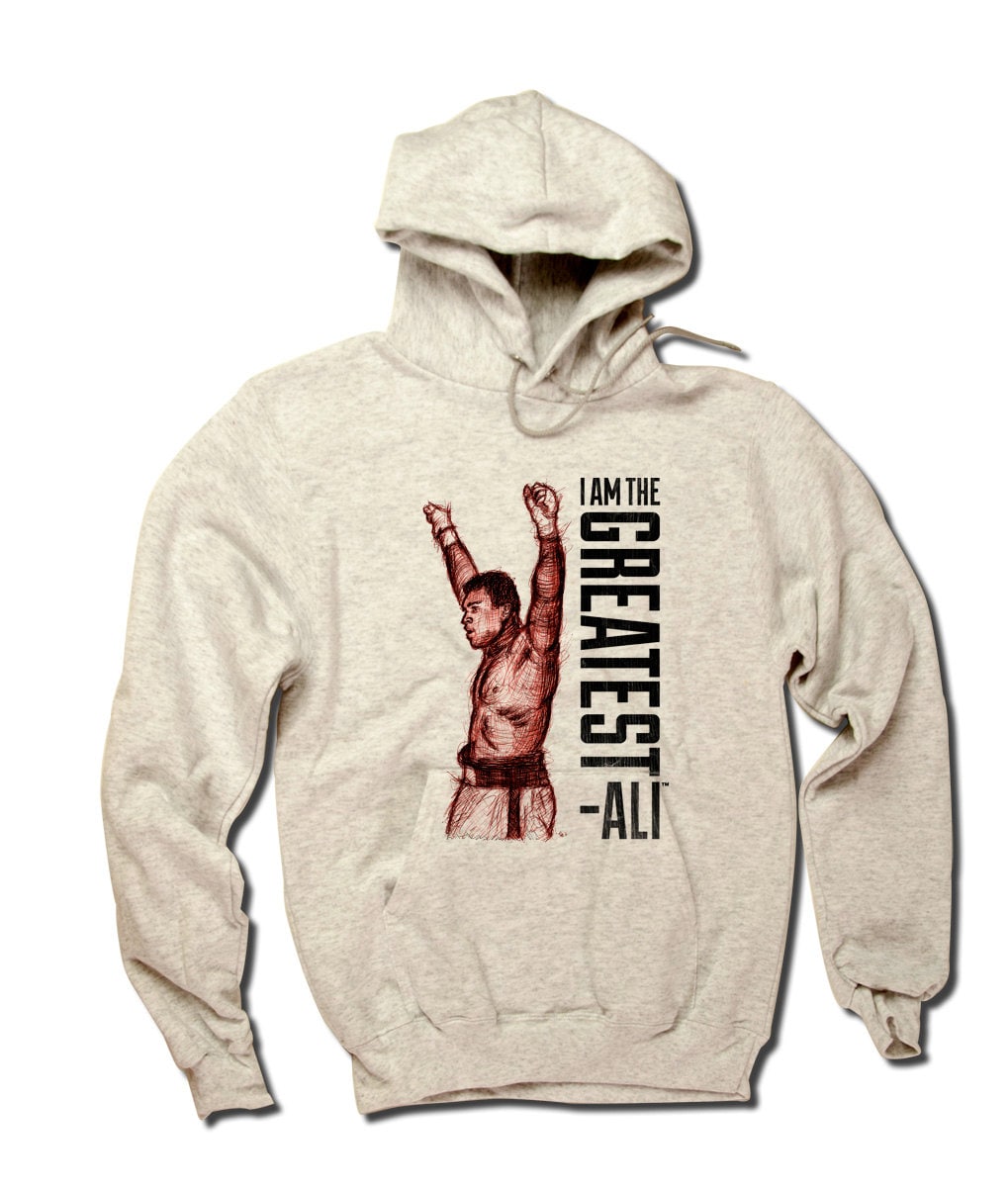 Muhammad Ali Officially Licensed Hoodie S 3xl Muhammad By 500level 5516