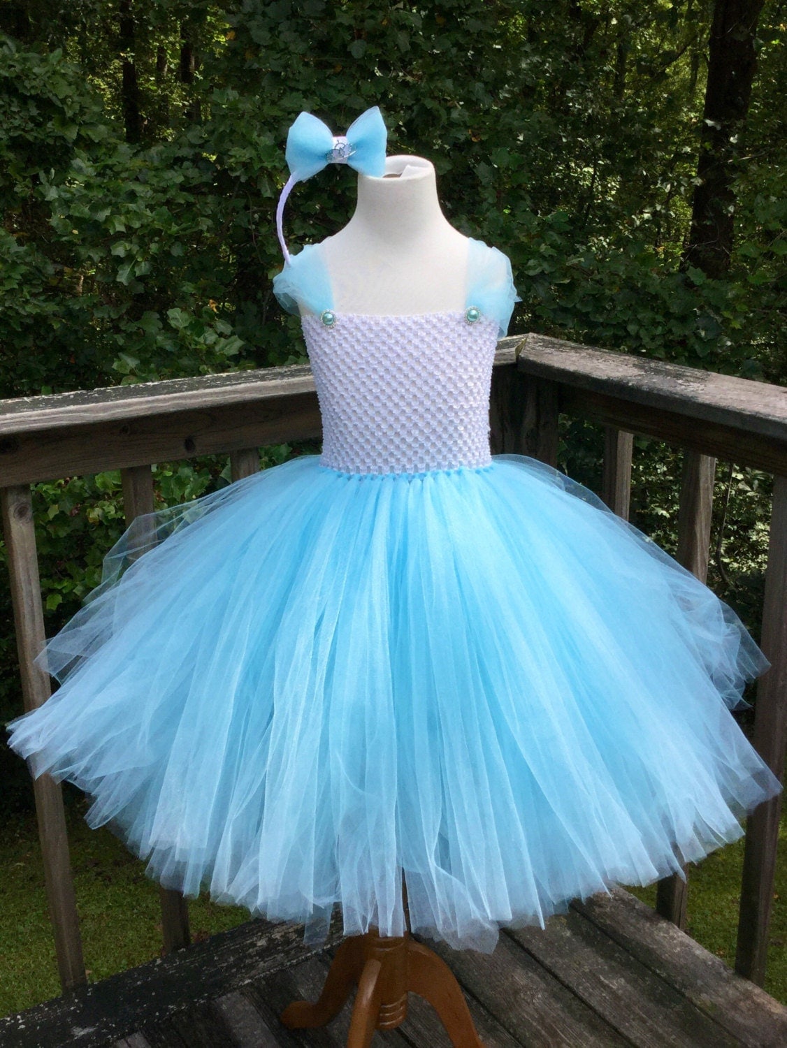 Sale Blue Princess Tutu Dress Ready To Ship Blue Tutu