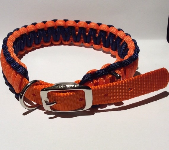 Paracord Dog Collar by MaxwellDHSOriginals on Etsy