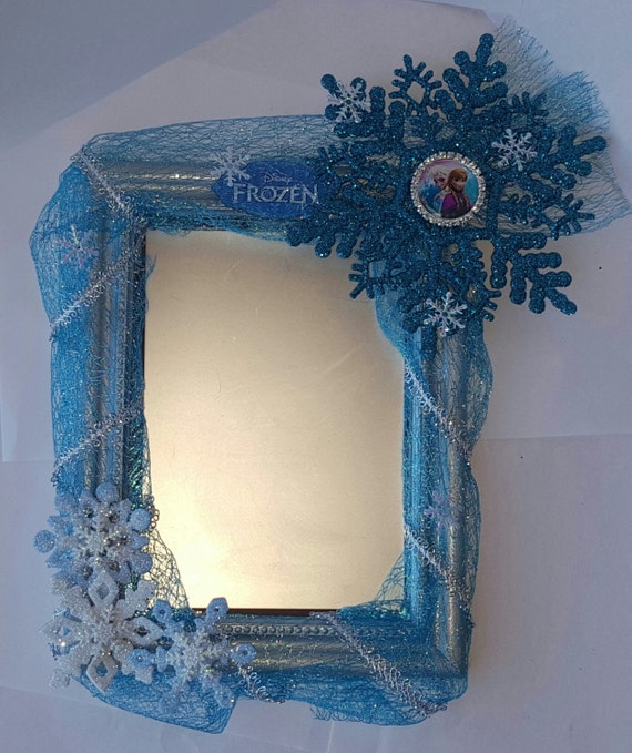 disney frozen light up mirror set