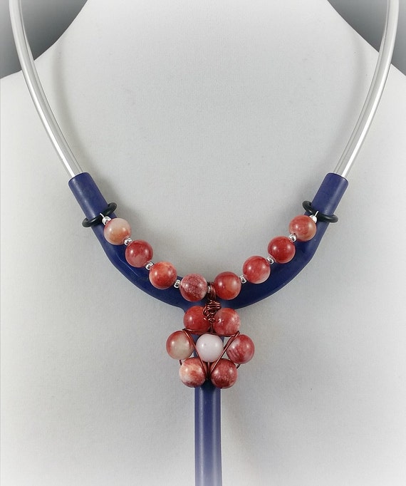 Flower Stethoscope Charm by MomentarilyMe on Etsy