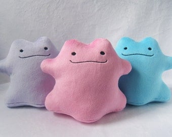 Ditto Handmade Pokemon Plush *Made To Order*