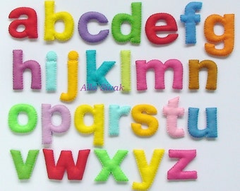 Felt Stuffed Alphabet Felt letters for kids Educational Toy