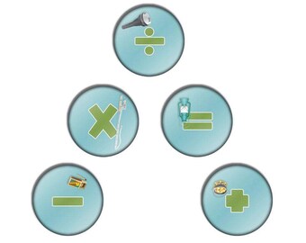 Math Magnets - Math Facts - Teaching Tools - Math Practice - Classroom Magnets - Math Magnets - Math Facts