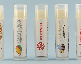 Lip Balm, Lip Balms, Natural Lip Balm