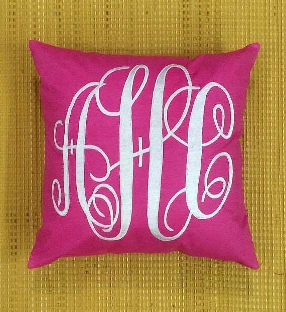30%OFF Monogram Pillow Kids Couple Name Letter Initial Pillow