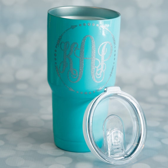 yeti teal cup
