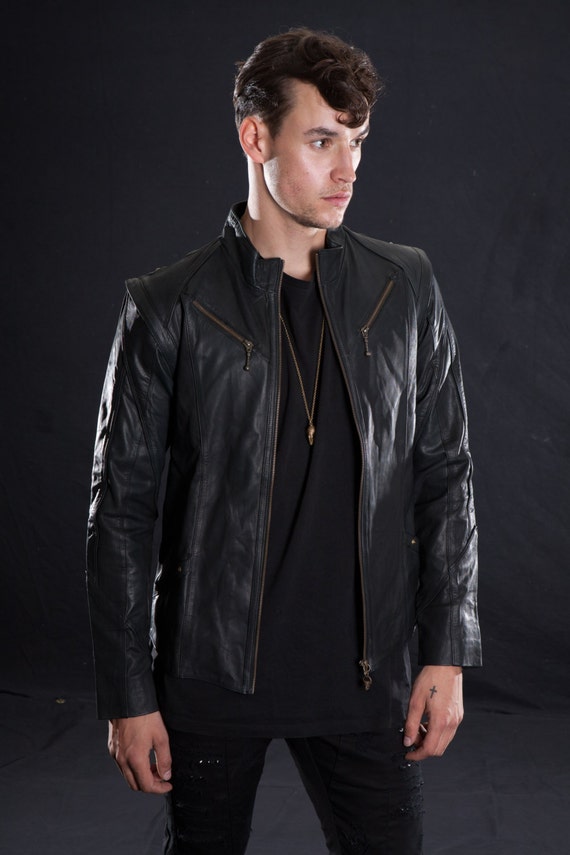 MEN'S TRYST JACKET Men's Leather Jacket Riding