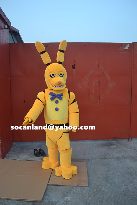 FNAF Springtrap MascotFNAF Springtrap by cartoonmascotcostume