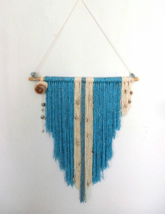 Wall Tapestry for Boho beach decor Sea shell decor Bohemian