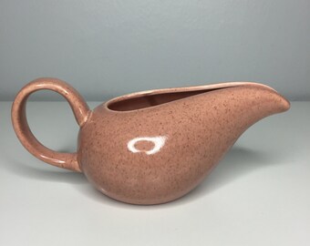 vintage Russel Wright creamer in American Modern Coral
