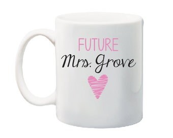 Future Mrs Mug, Future Mrs Cup, Just Engaged Mug, Engagement Gift, Engagement Mug, Engagement Gift for Her, Bride to Be Gift, Future Mrs
