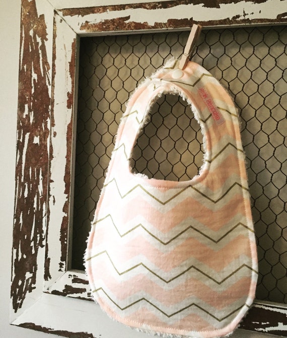 Items similar to Baby Girl Bib on Etsy