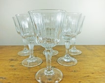 Popular items for crystal wine glasses on Etsy