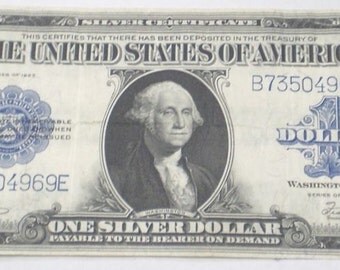 1923 U.S. 1 Dollar Silver Certificate