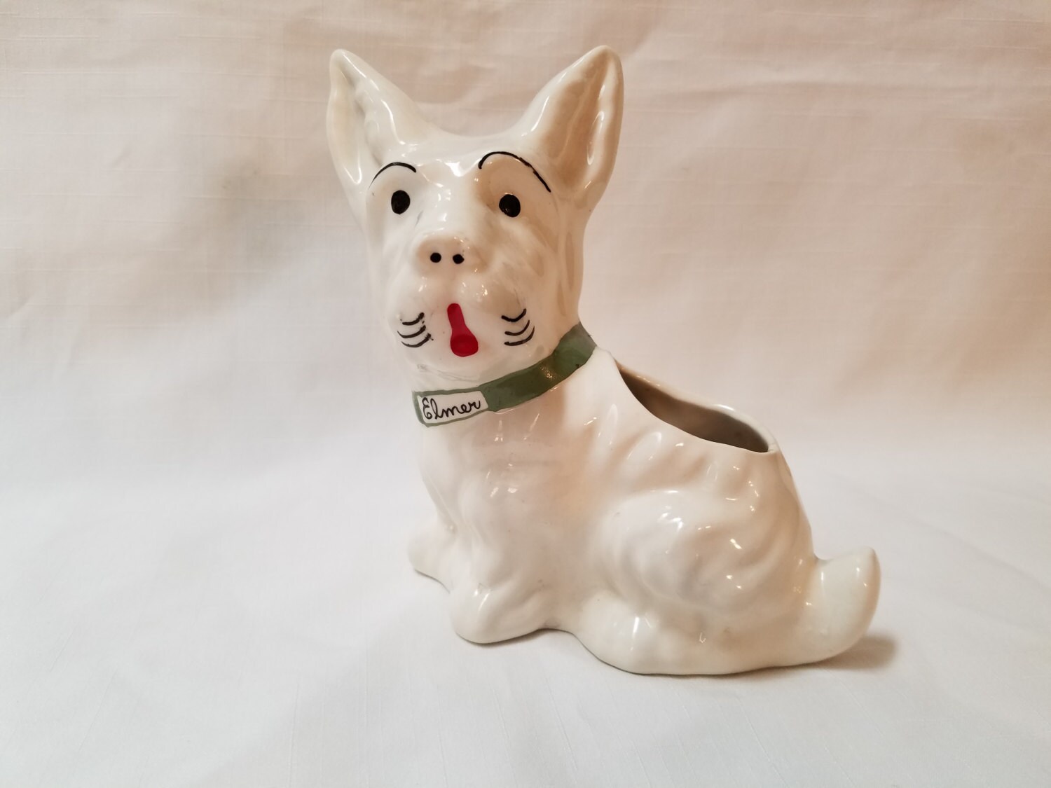 Yorkie Dog Planter Vase 862