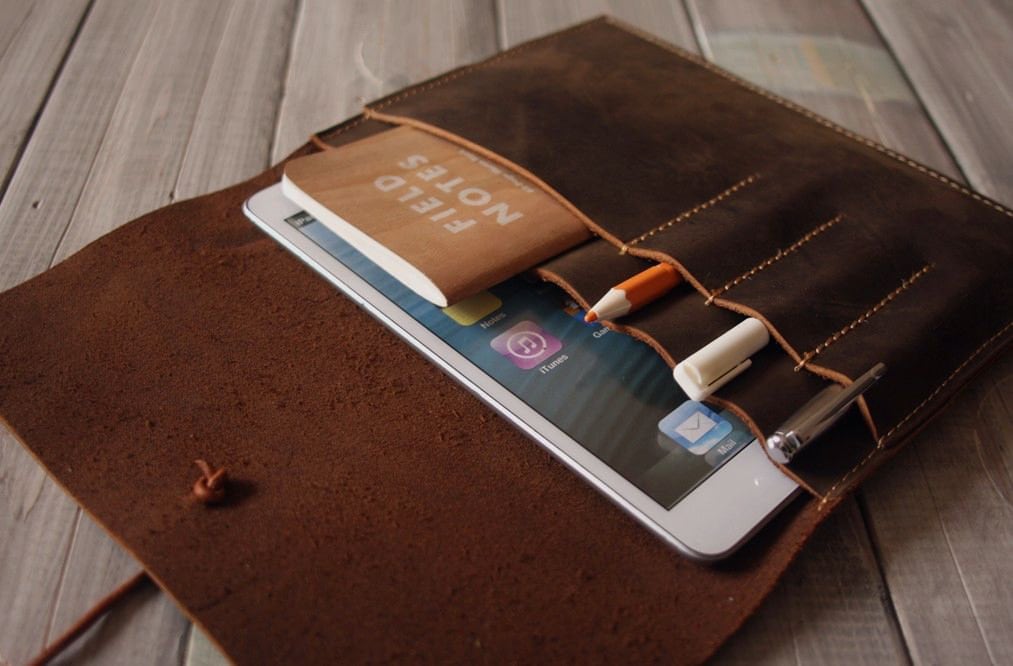 iPad Air Case Mini Sleeve Pro / Macbook Rustic Leather
