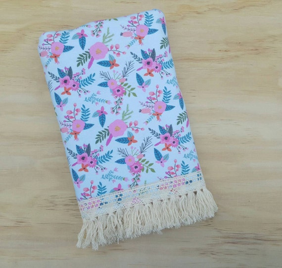 Hot Pink Fringe Blanket PREORDER by on Etsy