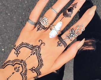 Henna style | Etsy