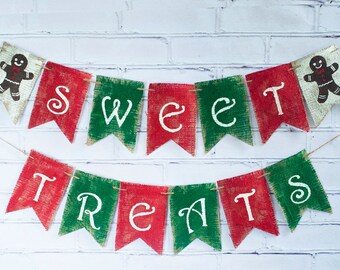 Gingerbread man sign | Etsy