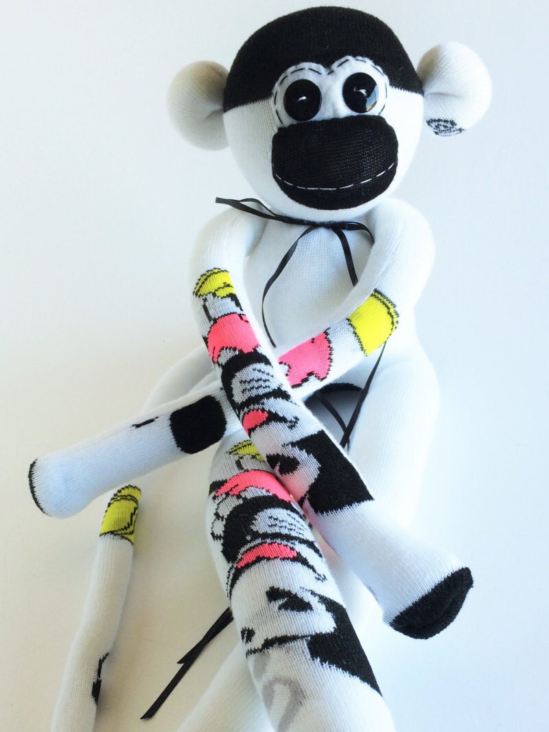 mickey mouse sock monkey