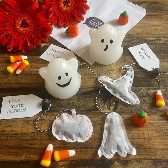 Items similar to Custom Made To Order Halloween Tea Bags. Choose Your