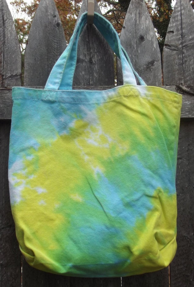 canvas tote bag tye dye tote bag