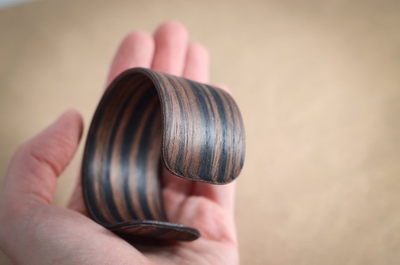 best for ebony wax wood bracelet wooden WTT bracelet edition ebony. handmade. #26 light